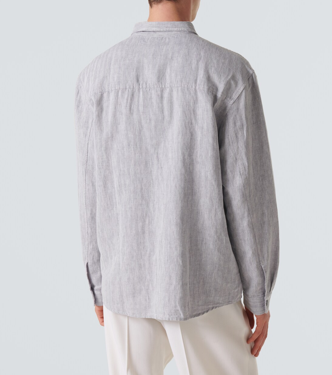 Nuno cotton and linen overshirt | Frescobol Carioca