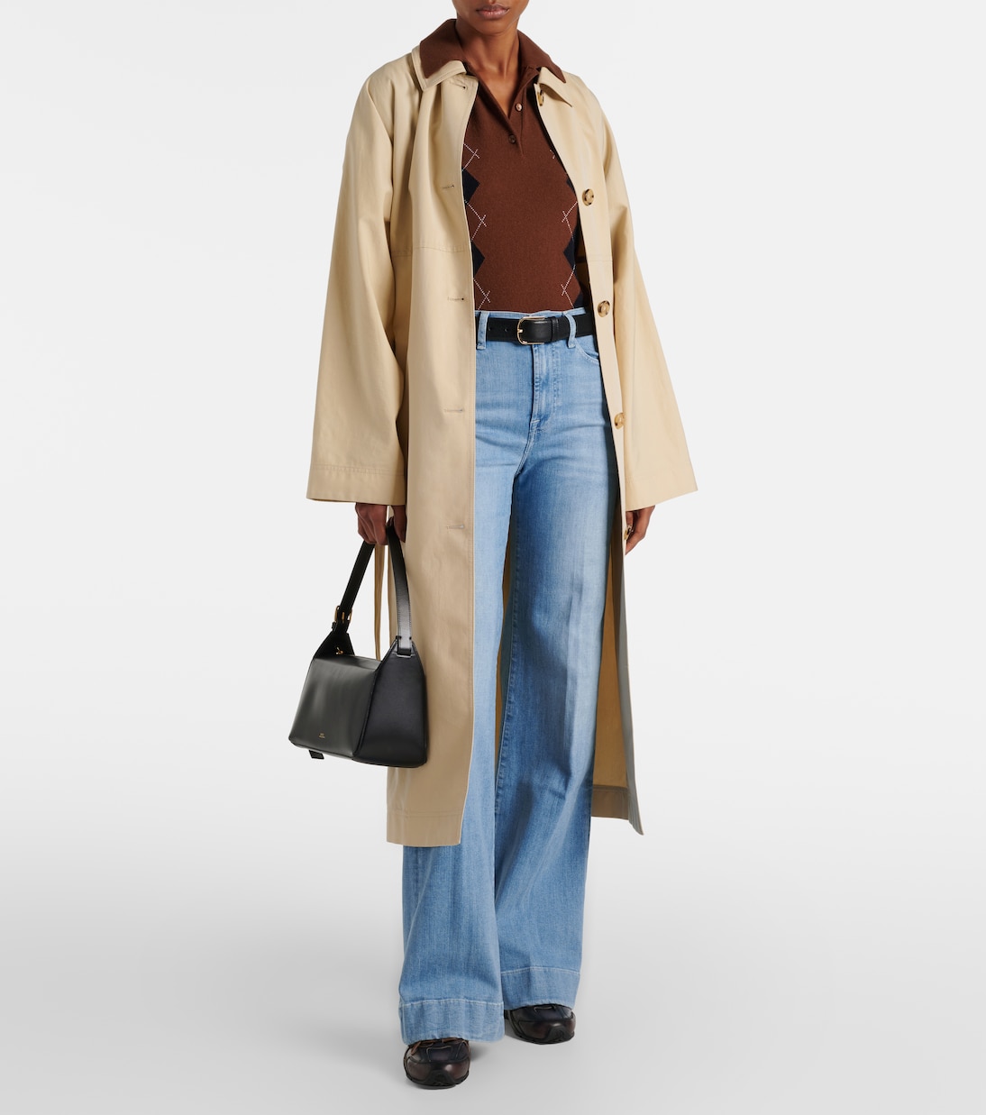 Jeans anchos de tiro alto | 7 For All Mankind