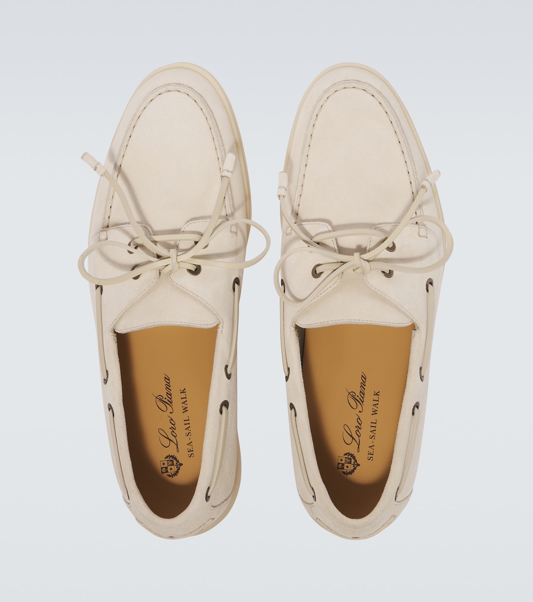 Sea-Sail Walk suede boat shoes | Loro Piana
