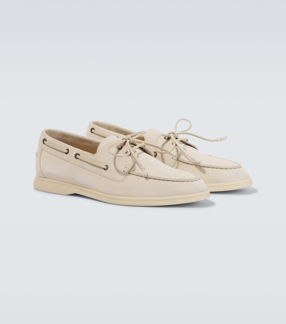 Sea-Sail Walk suede boat shoes | Loro Piana