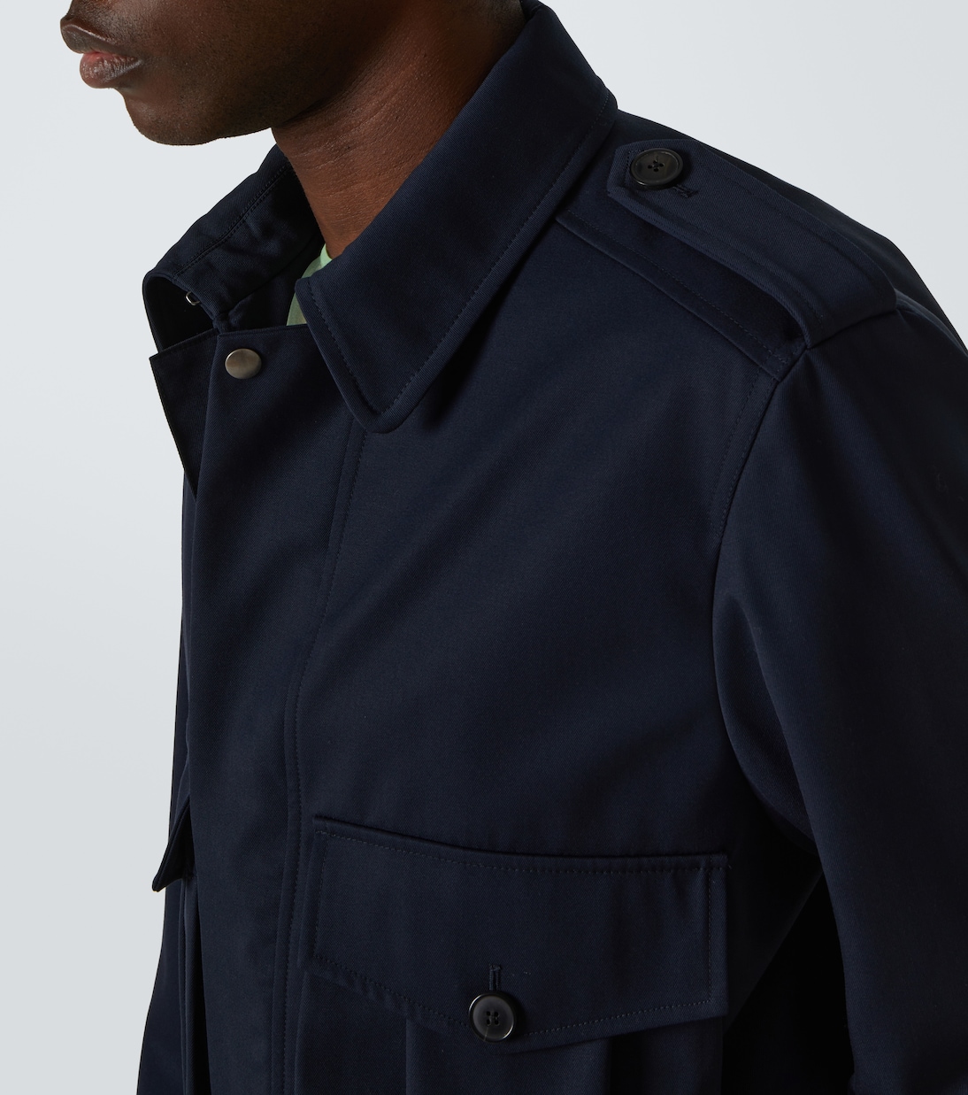 Wool gabardine jacket | Dries Van Noten