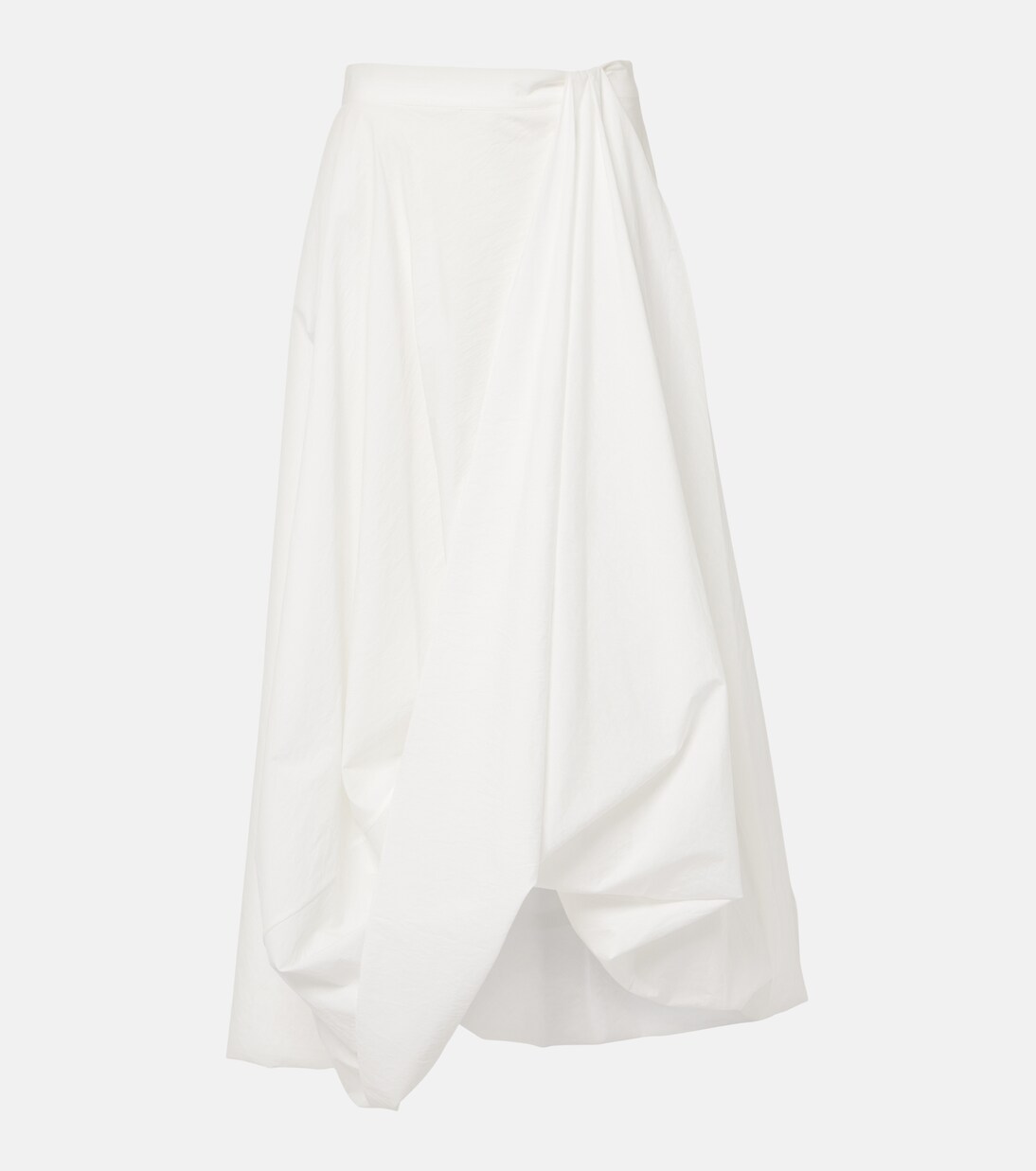 Cotton-blend maxi skirt | Brunello Cucinelli