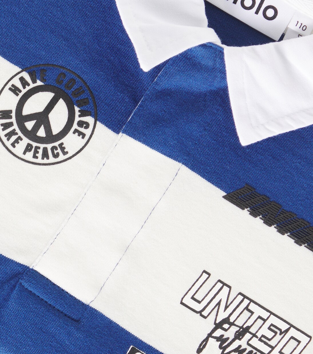 Relz printed cotton T-shirt | Molo