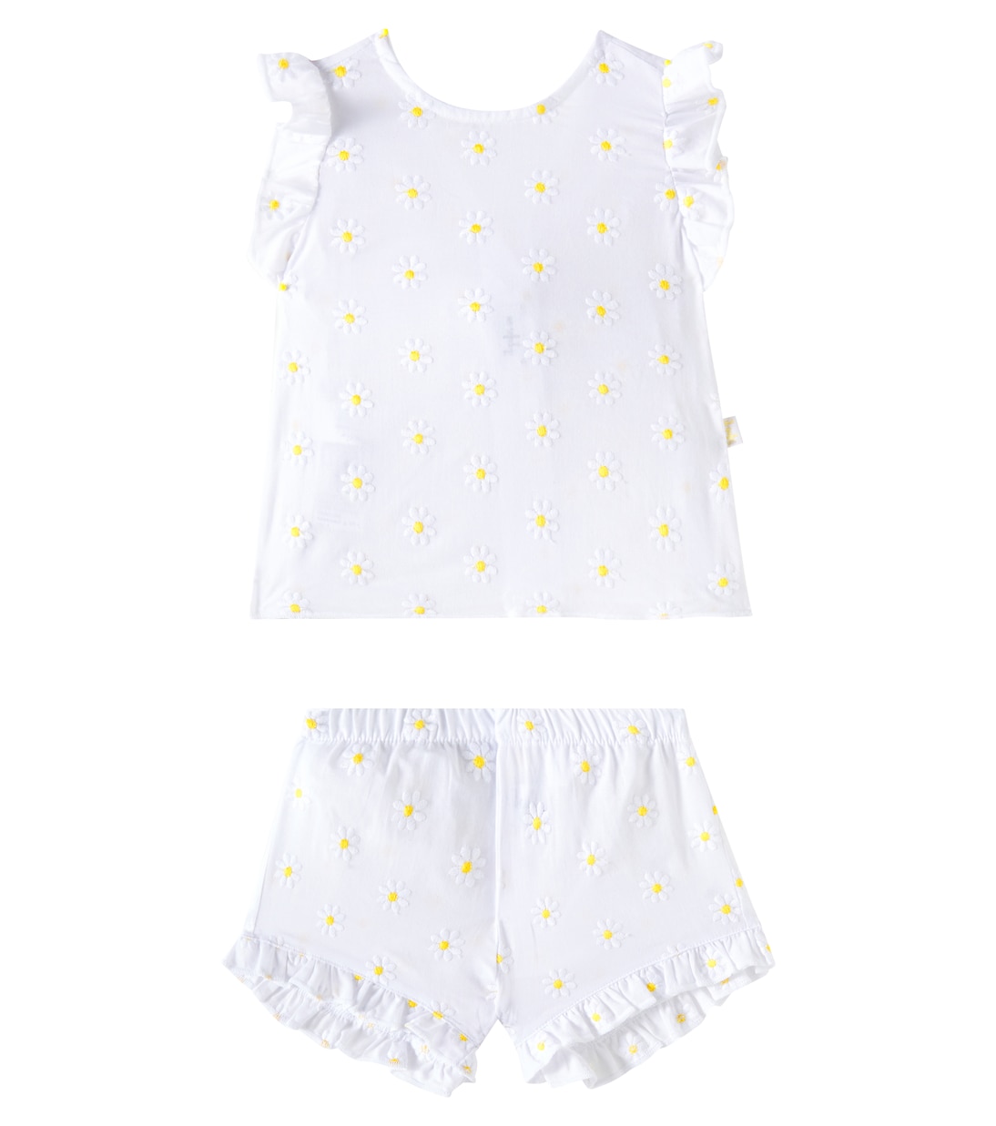 Bébé – Set top et short en coton | Il Gufo