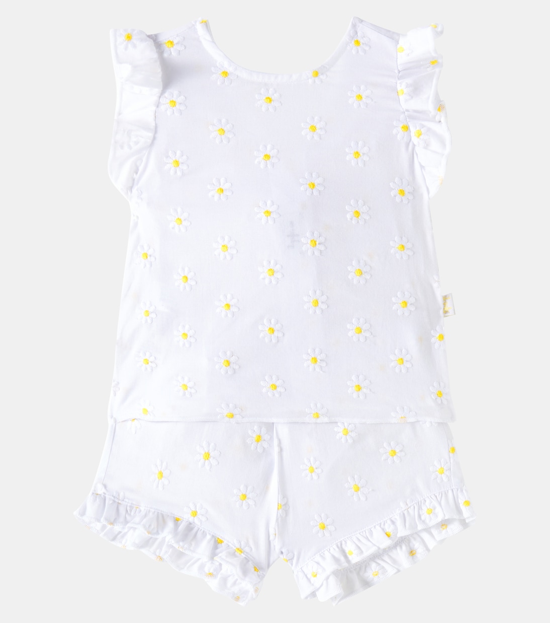 Bébé – Set top et short en coton | Il Gufo