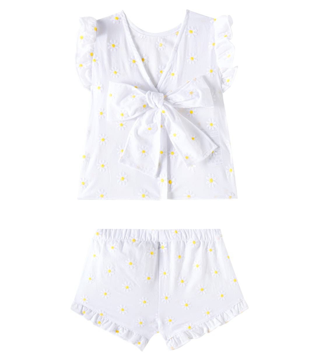 Bébé – Set top et short en coton | Il Gufo