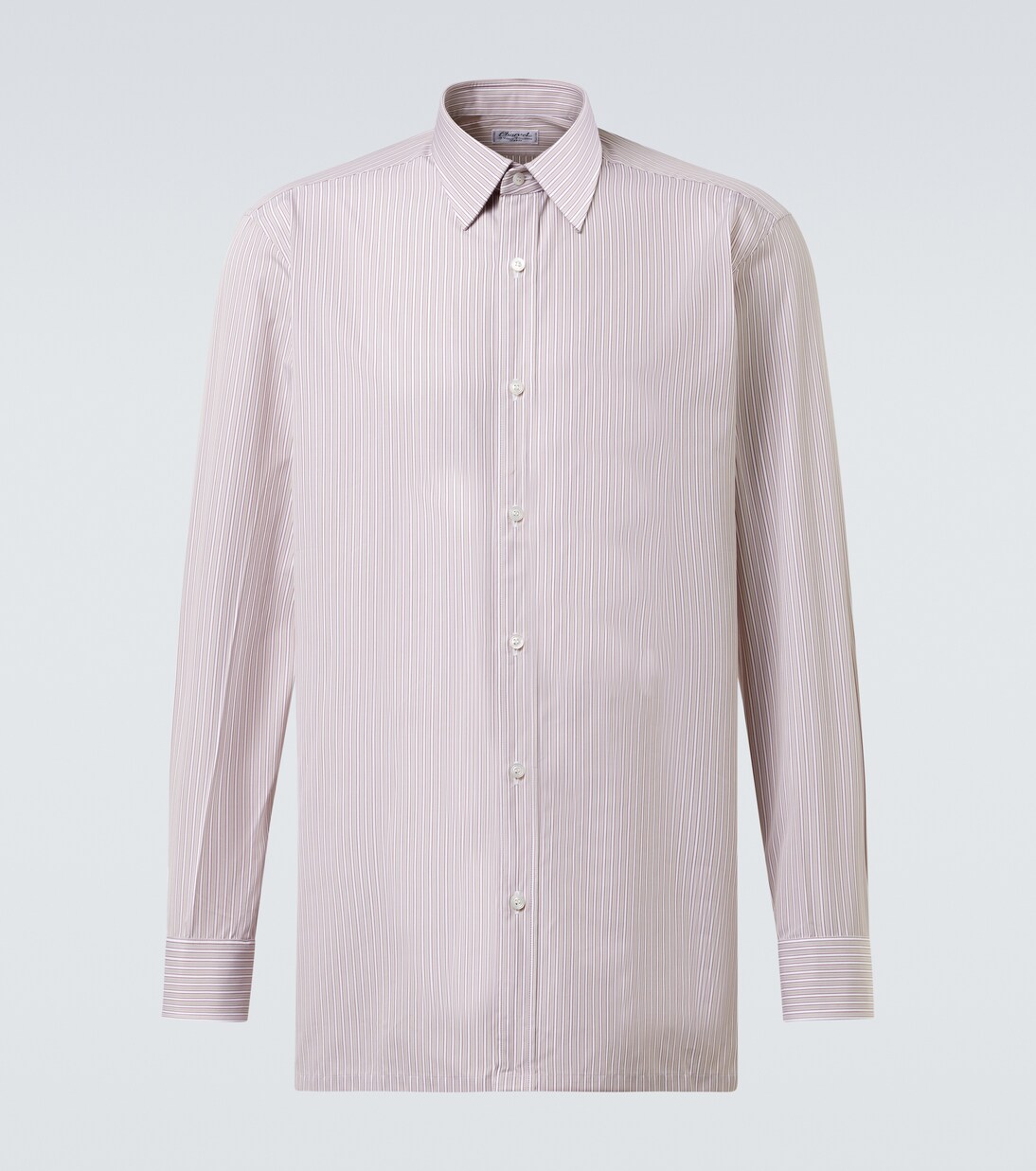 Chemise rayée en coton  | Charvet