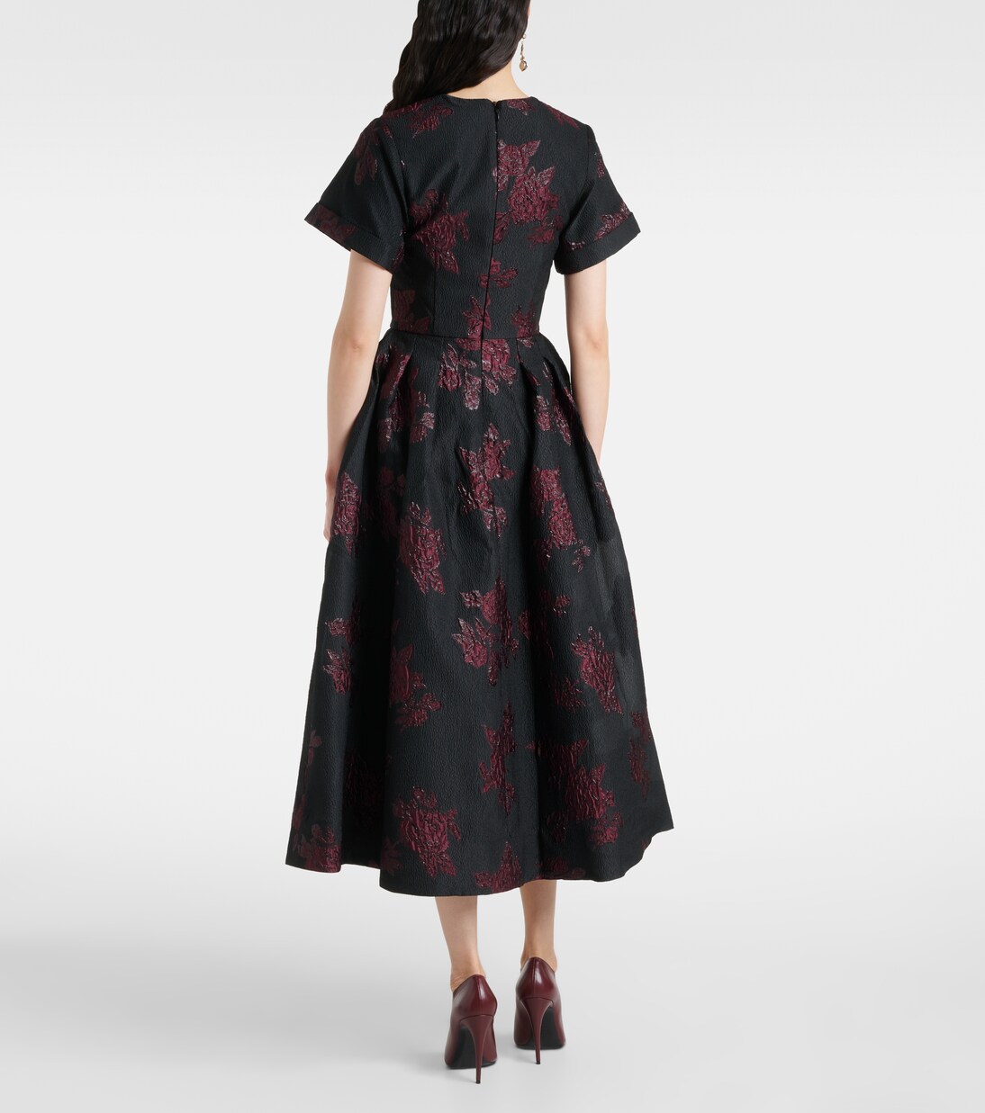 Abito midi Florentina con stampa | Rebecca Vallance