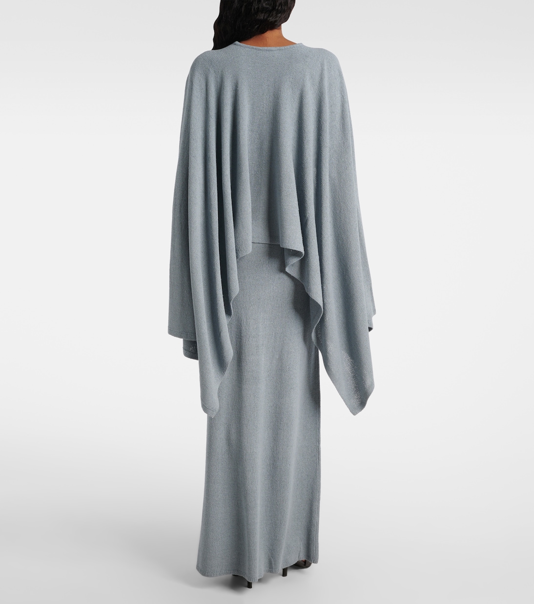 Maxikleid aus Seiden-Bouclé | Toteme