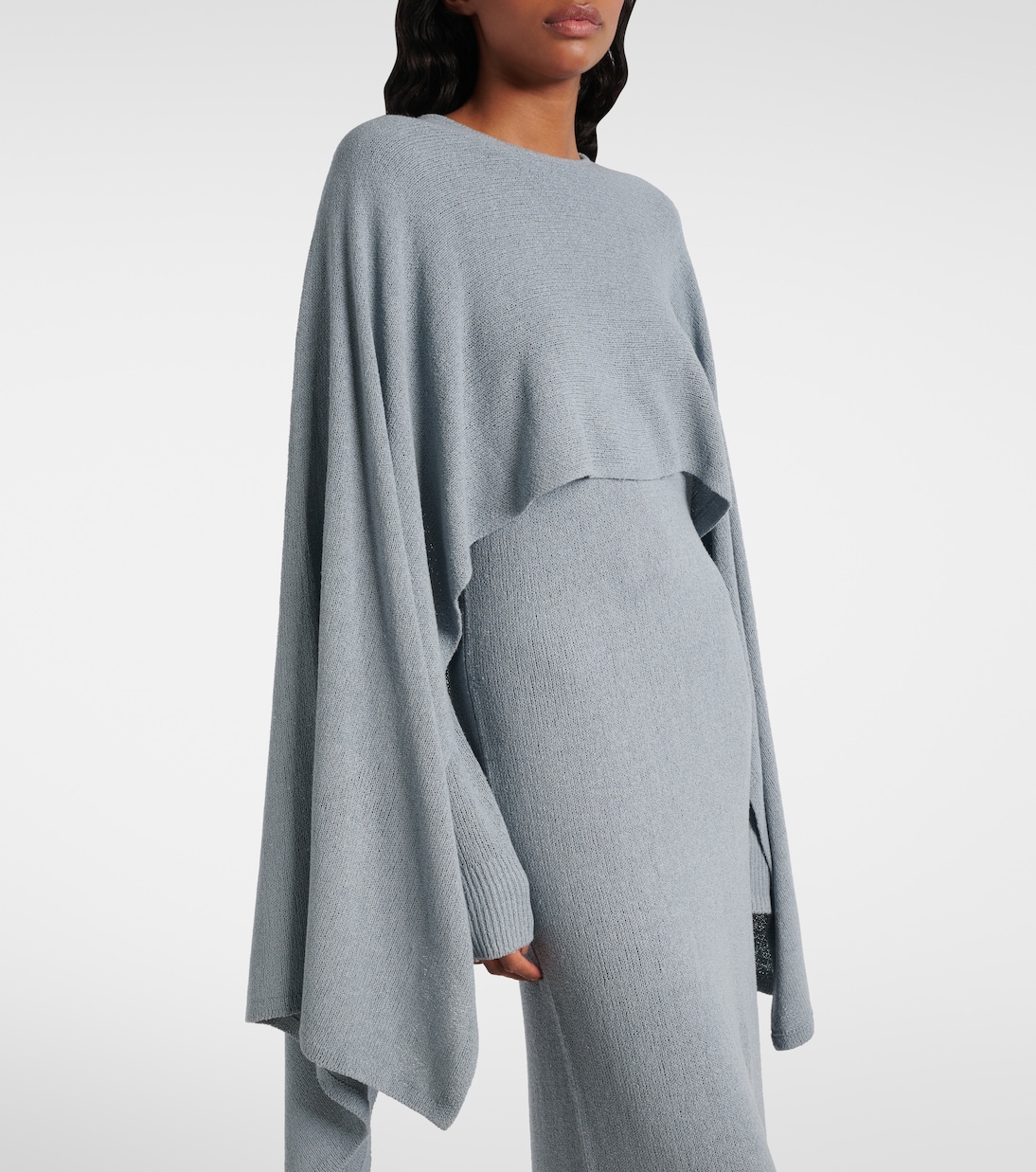 Maxikleid aus Seiden-Bouclé | Toteme