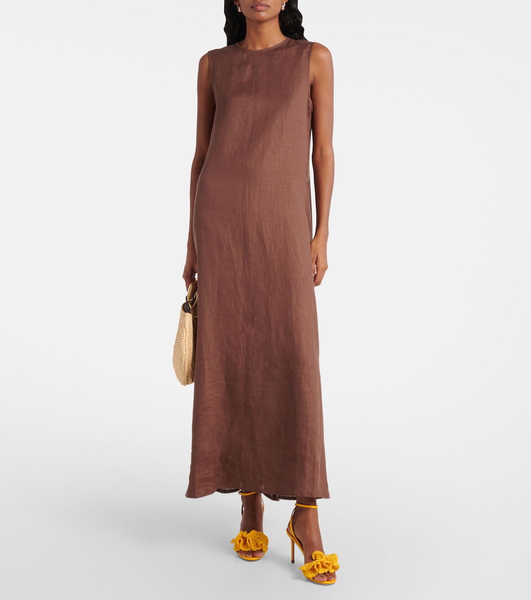 Sandalen Noches Tropicales 85 aus Raffiabast | Aquazzura