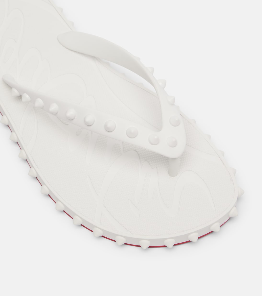 Super Loubi Flip spiked thong sandals | Christian Louboutin