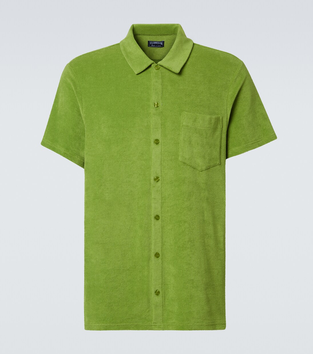 Cotton-blend terry bowling shirt | Vilebrequin