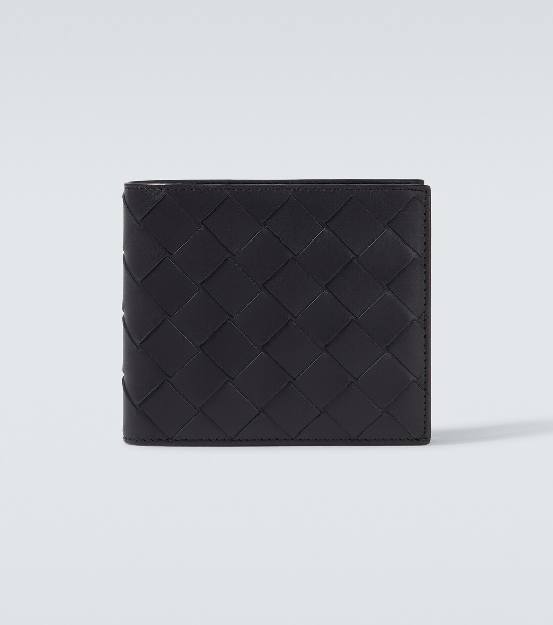 Cartera plegable de piel Intrecciato | Bottega Veneta