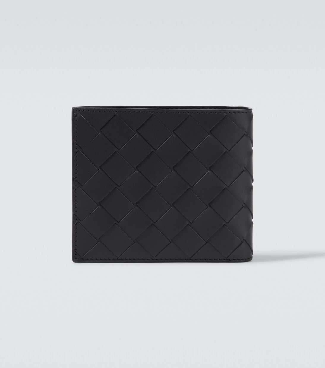 Cartera plegable de piel Intrecciato | Bottega Veneta