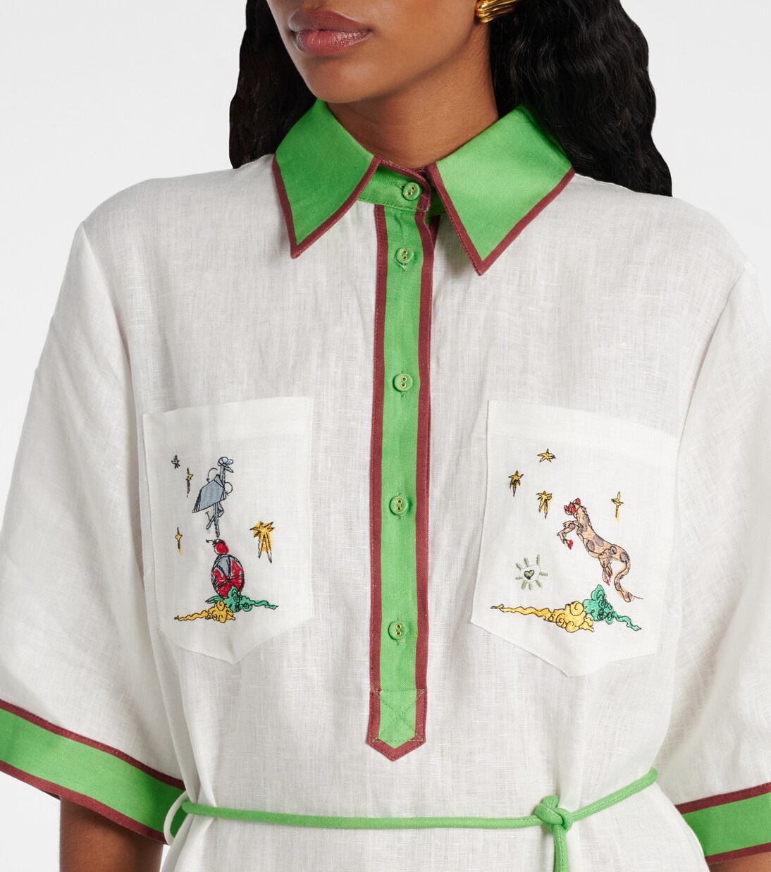 Robe polo Play en lin | Alémais