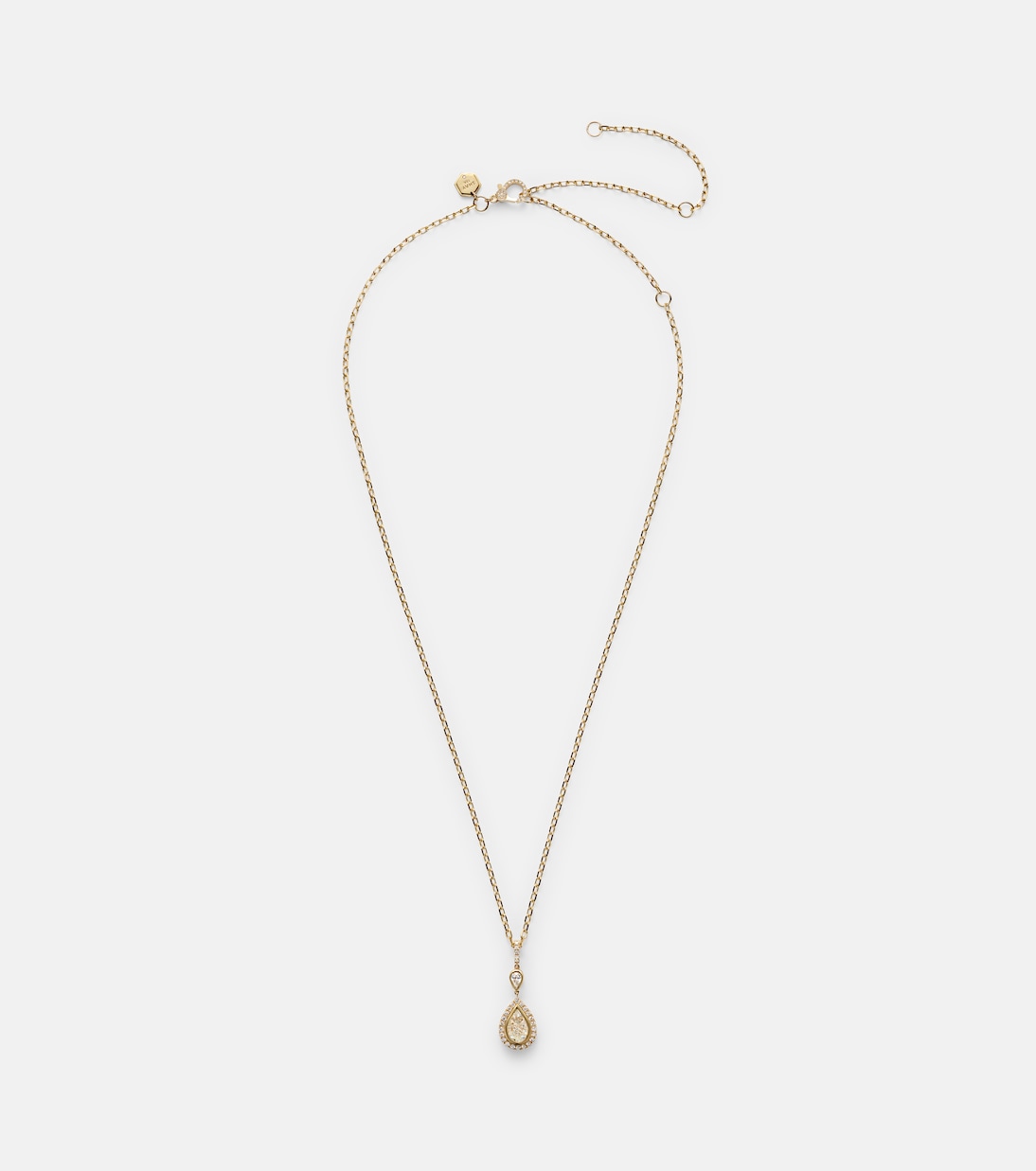 Collar con colgante de oro de 18 ct con diamantes | Shay Jewelry