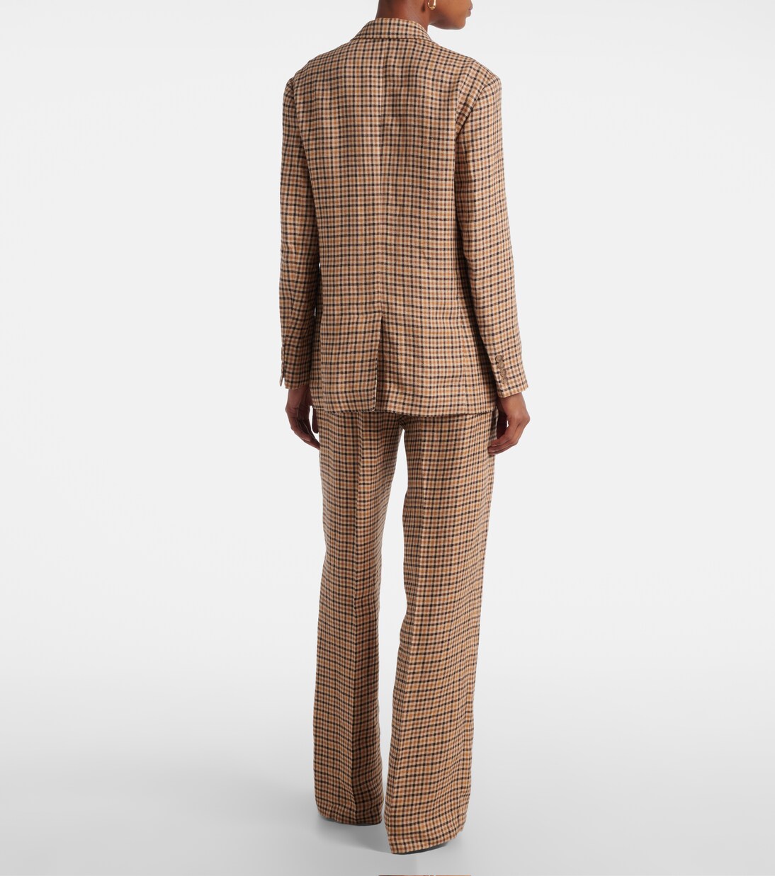 Blazer en lin à carreaux | Polo Ralph Lauren