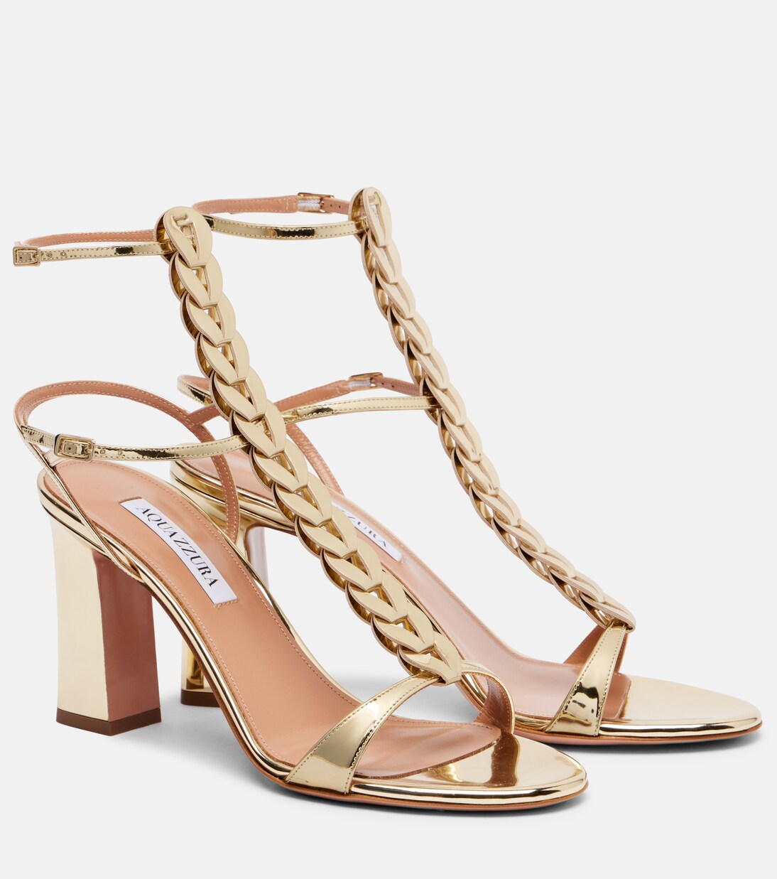 Sandalen Destiny Gladiator 85 aus Leder | Aquazzura