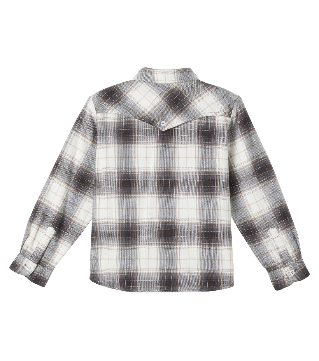Jared checked cotton shirt | Bonpoint