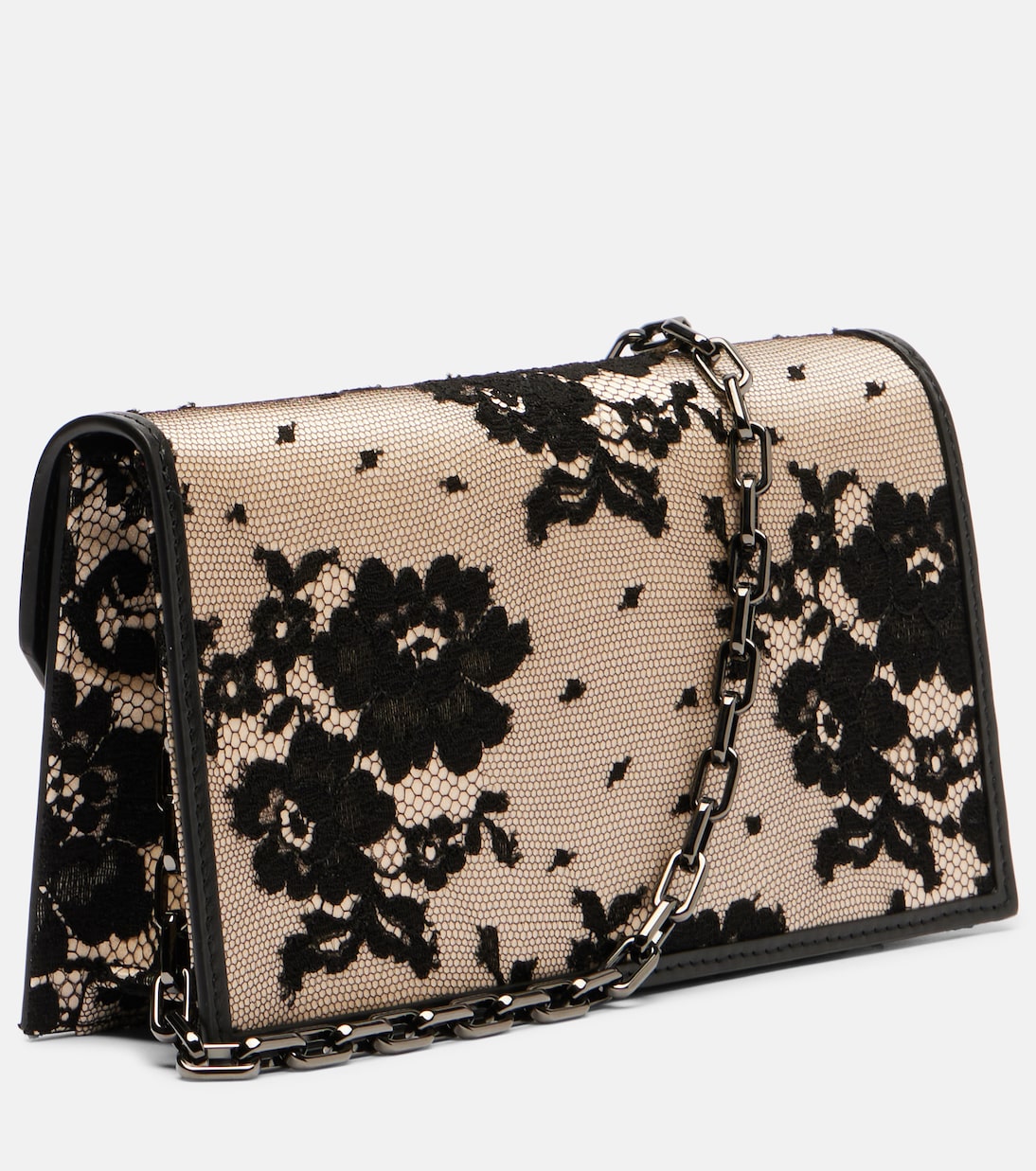 Loubi54 Small lace clutch | Christian Louboutin
