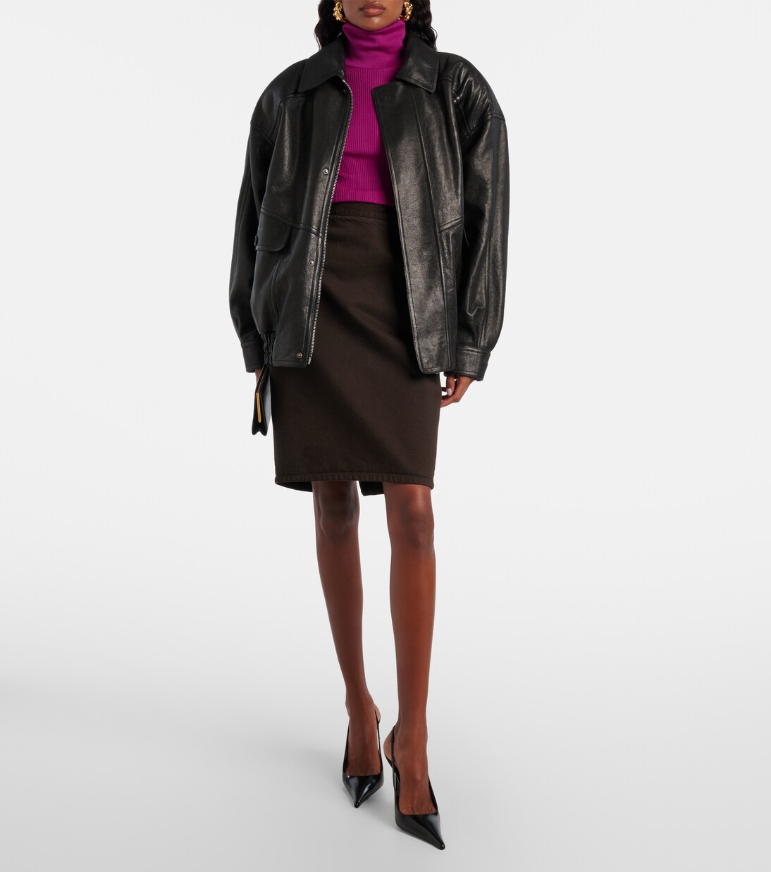 Wool, cashmere, and silk sweater | Saint Laurent