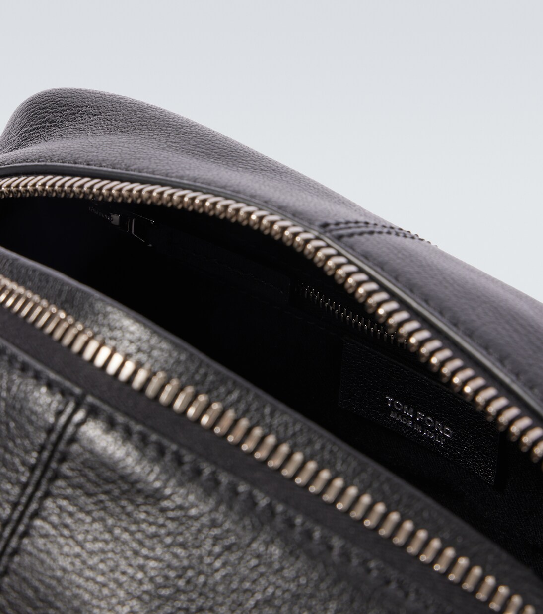 Logo leather toiletry bag | Tom Ford