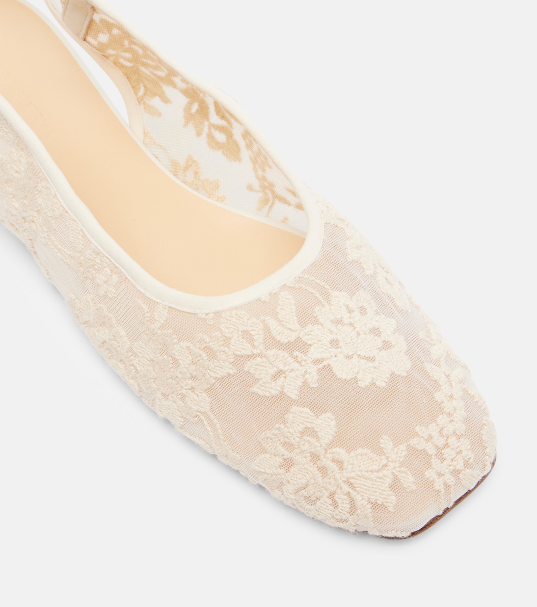 Lace slingback flats | Magda Butrym