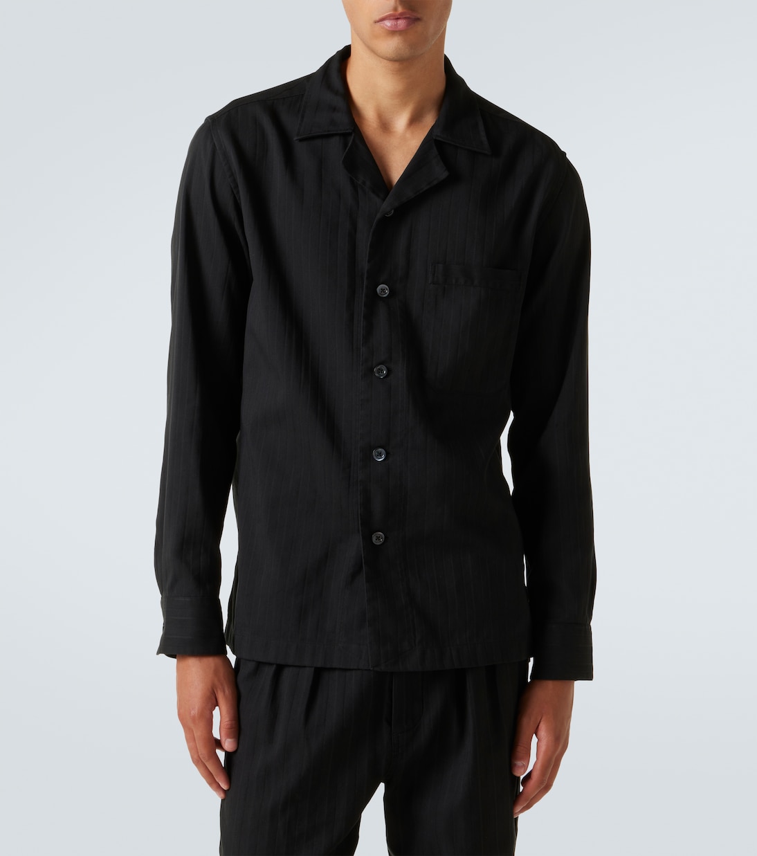 Hemd aus Baumwolle und Seide | Tom Ford