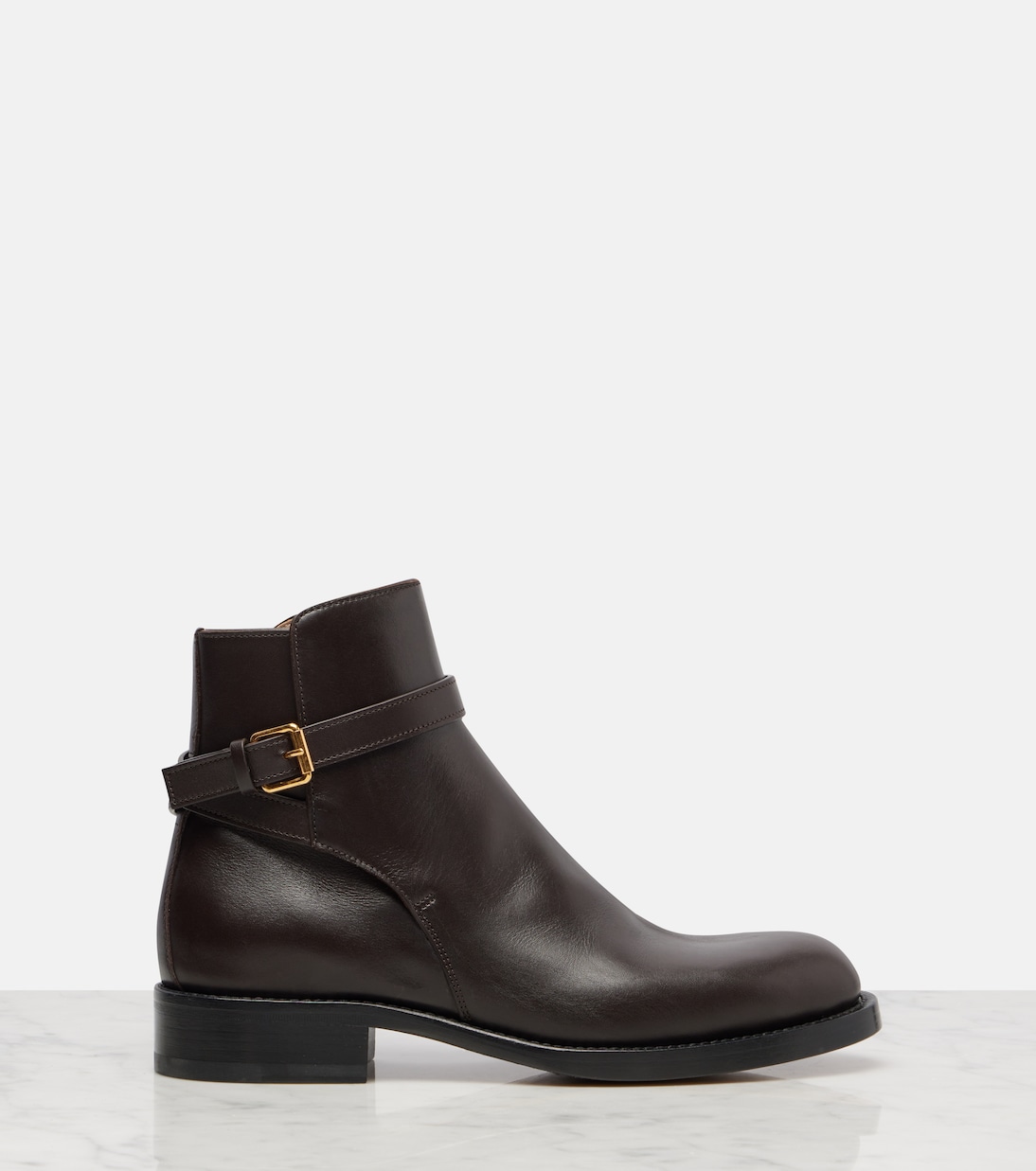 Nobilis leather ankle boots | The Row