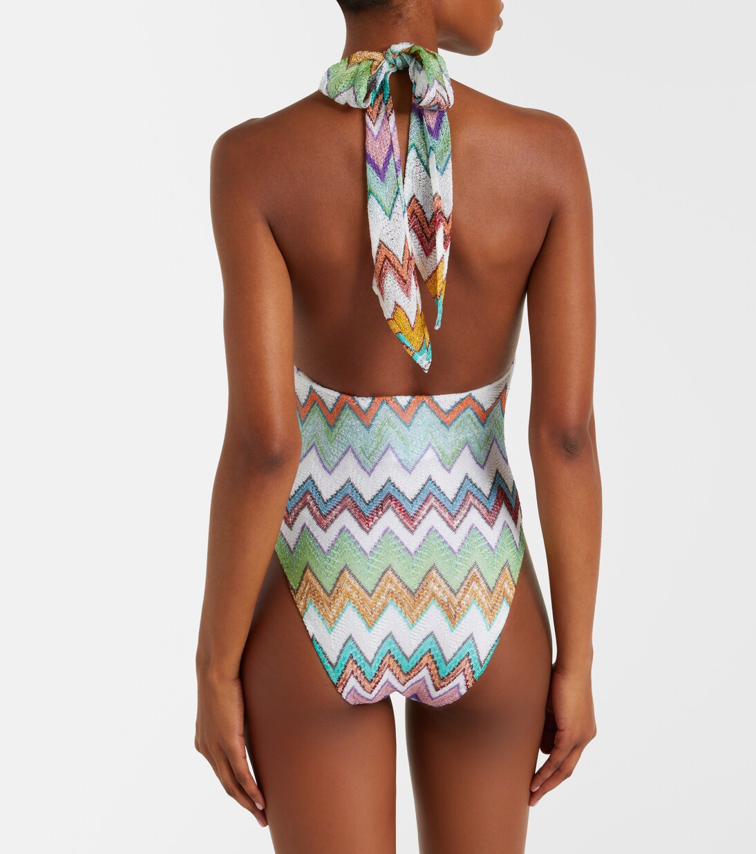 Badeanzug aus Lamé | Missoni