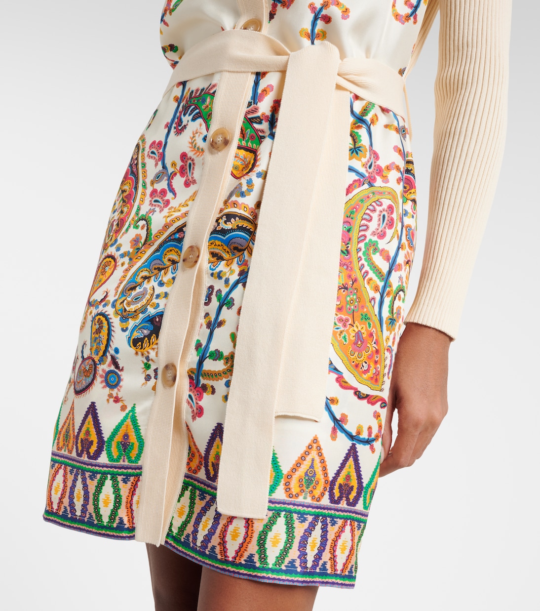 Cardigan aus Baumwolle mit Seide | Etro