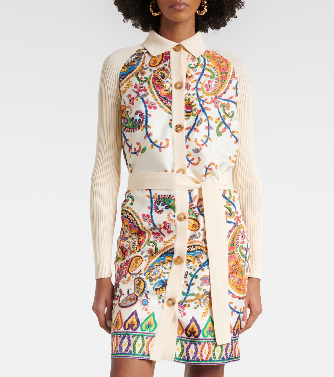 Cardigan aus Baumwolle mit Seide | Etro