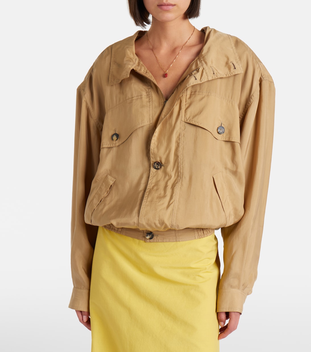 Oversized blouson jacket | Saint Laurent