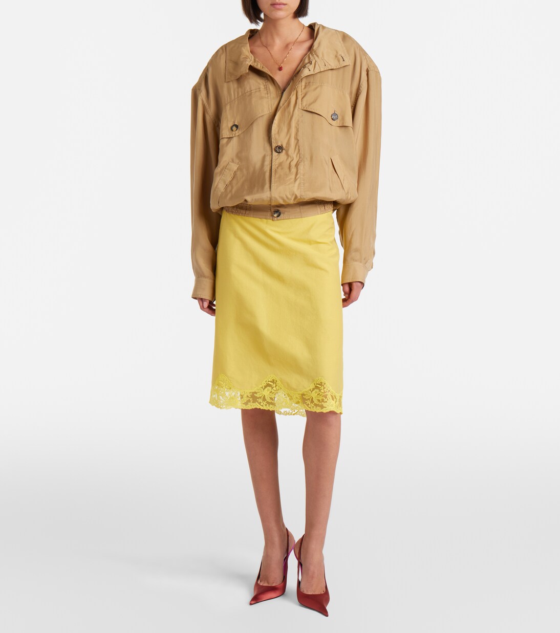 Oversized blouson jacket | Saint Laurent