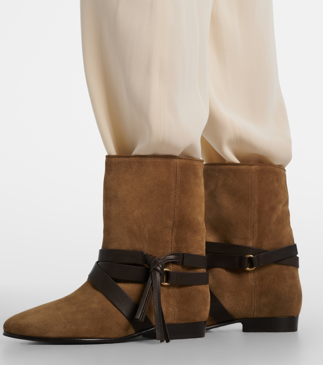 Botines Rejen de ante con piel | Isabel Marant