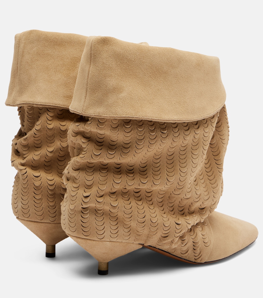 Edrik 45 perforated suede ankle boots | Isabel Marant