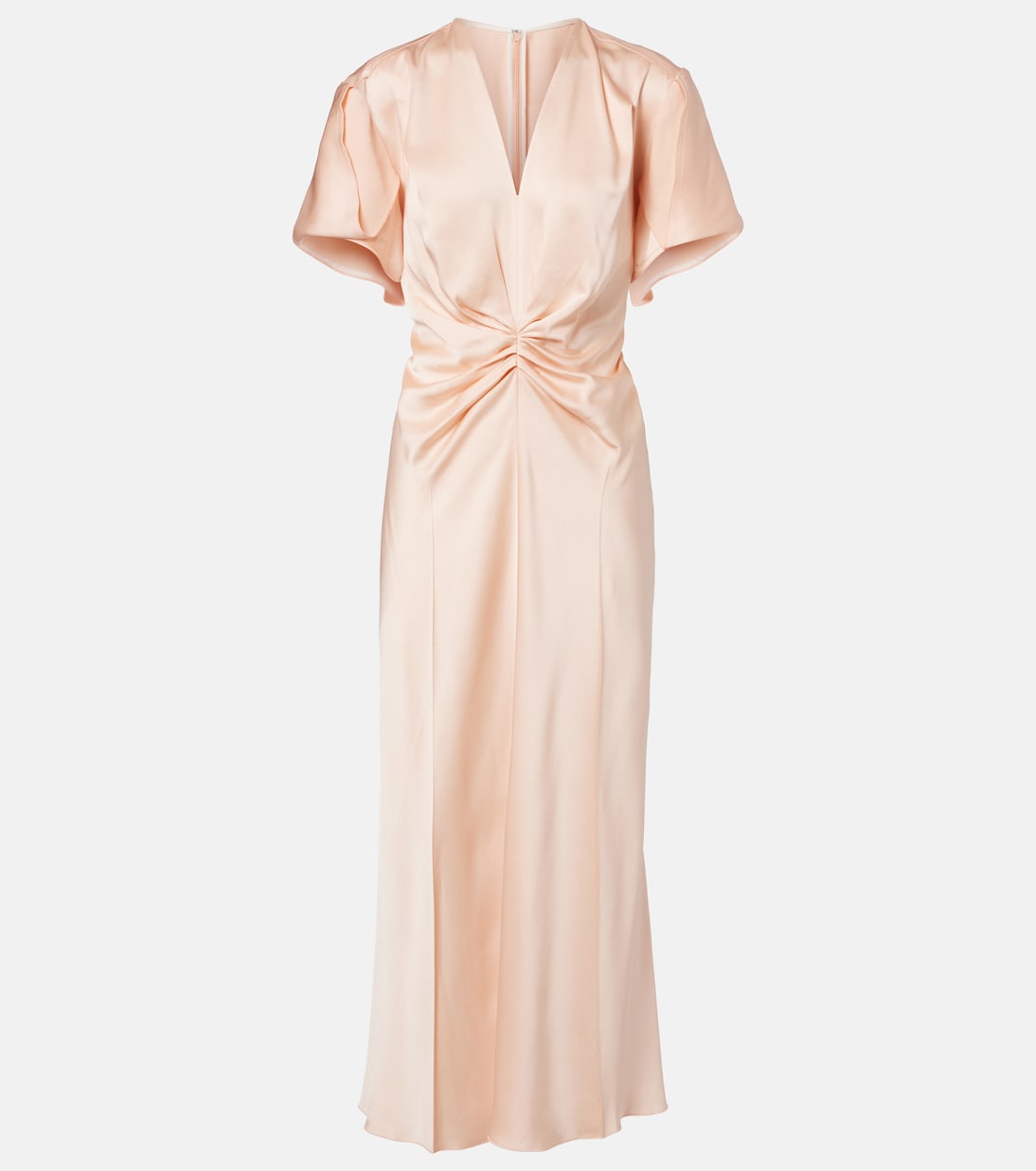 Midikleid Eve aus Crêpe | Victoria Beckham