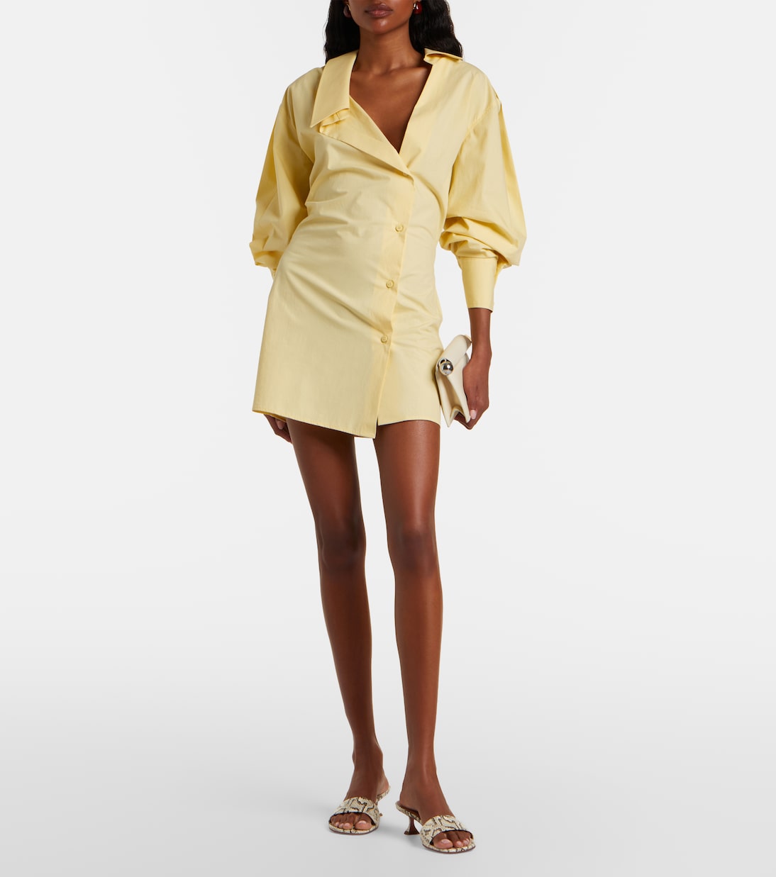 Pantoletten Andreea aus Leder | Amina Muaddi