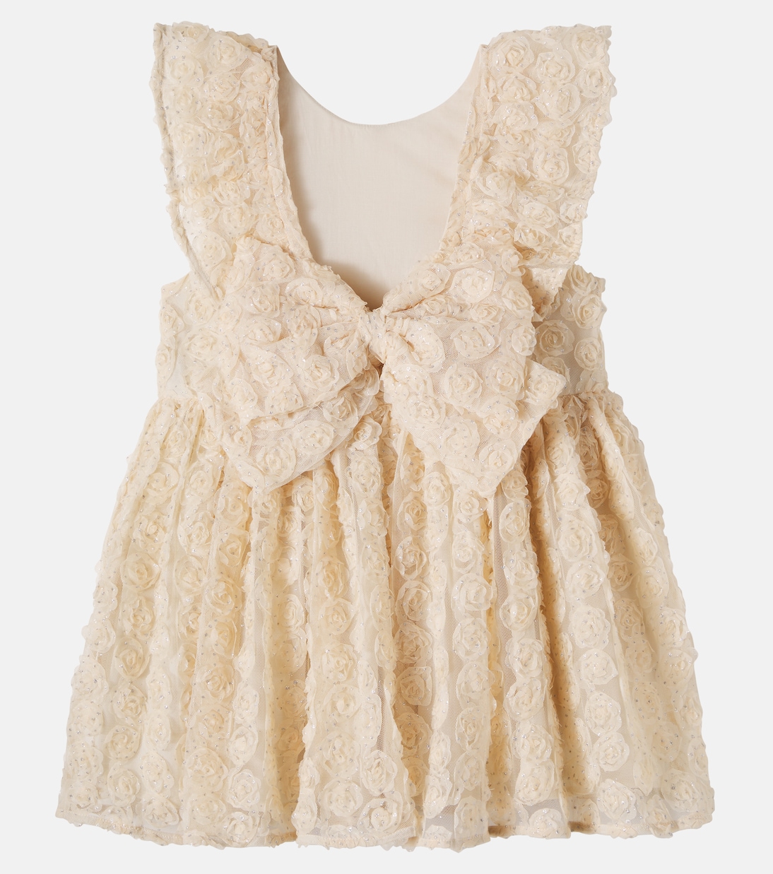 Ally floral-appliqué sequined dress | Konges Sløjd