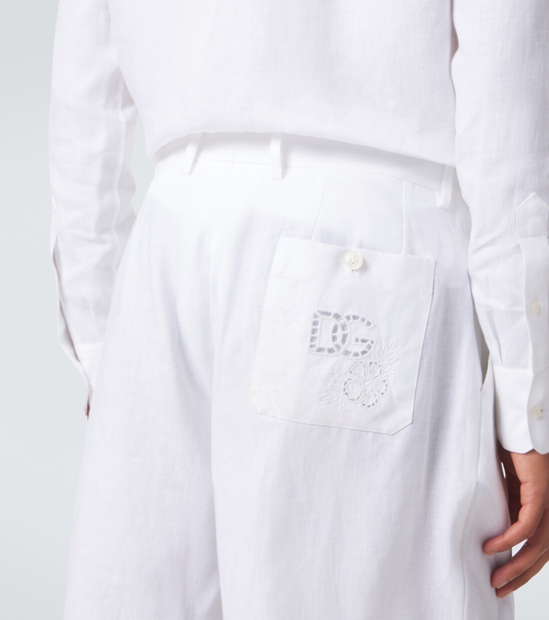 Hose aus Leinen | Dolce&Gabbana