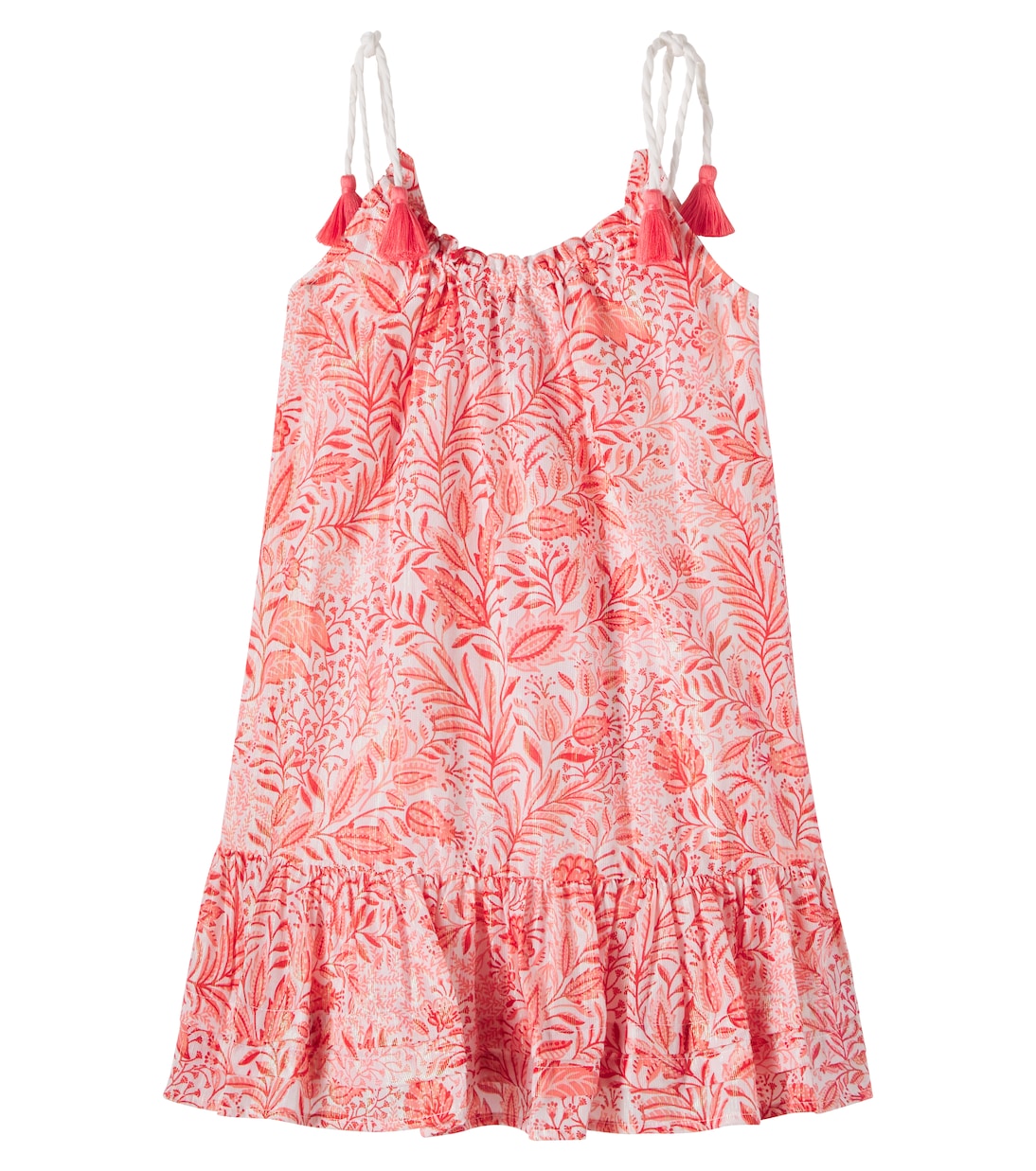 Robe imprimée Billie en coton mélangé | Poupette St Barth Kids