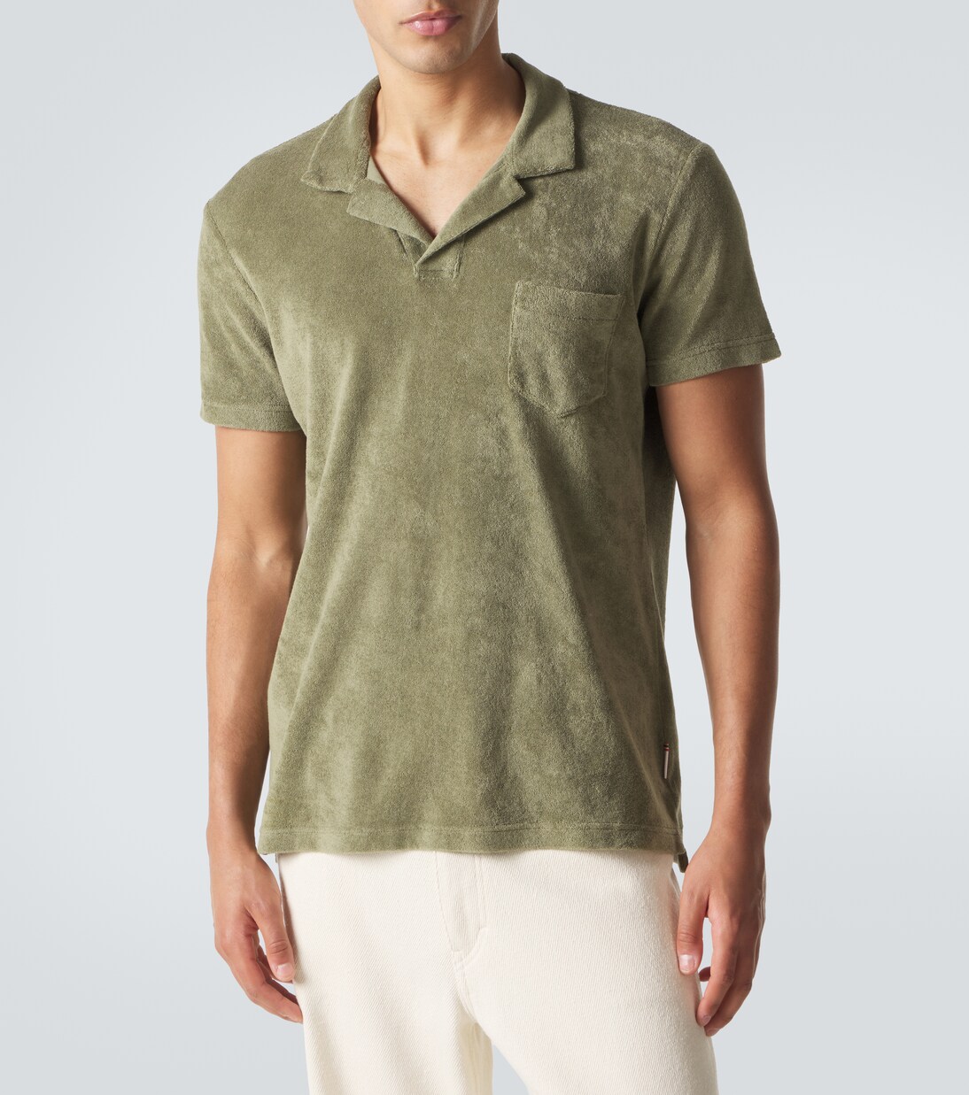 Terry cotton toweling polo shirt | Orlebar Brown