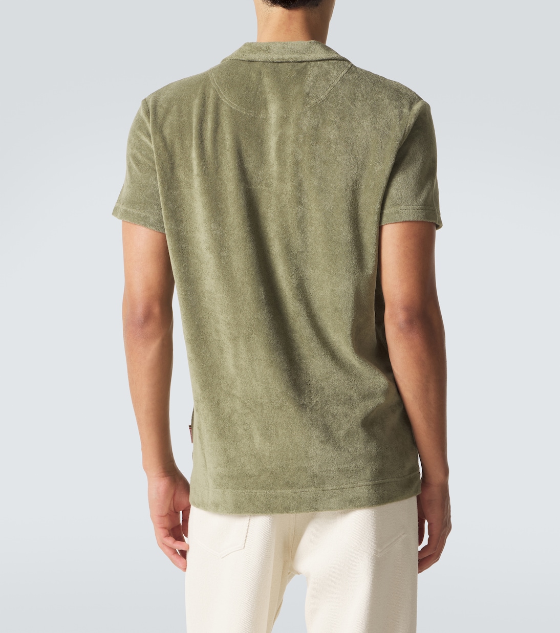 Terry cotton toweling polo shirt | Orlebar Brown