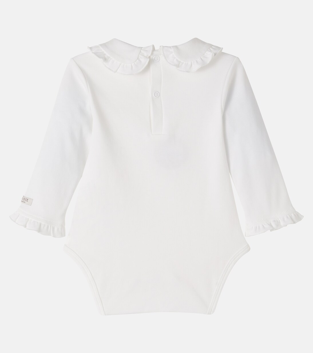 Baby Dovie ruffled cotton bodysuit | Donsje