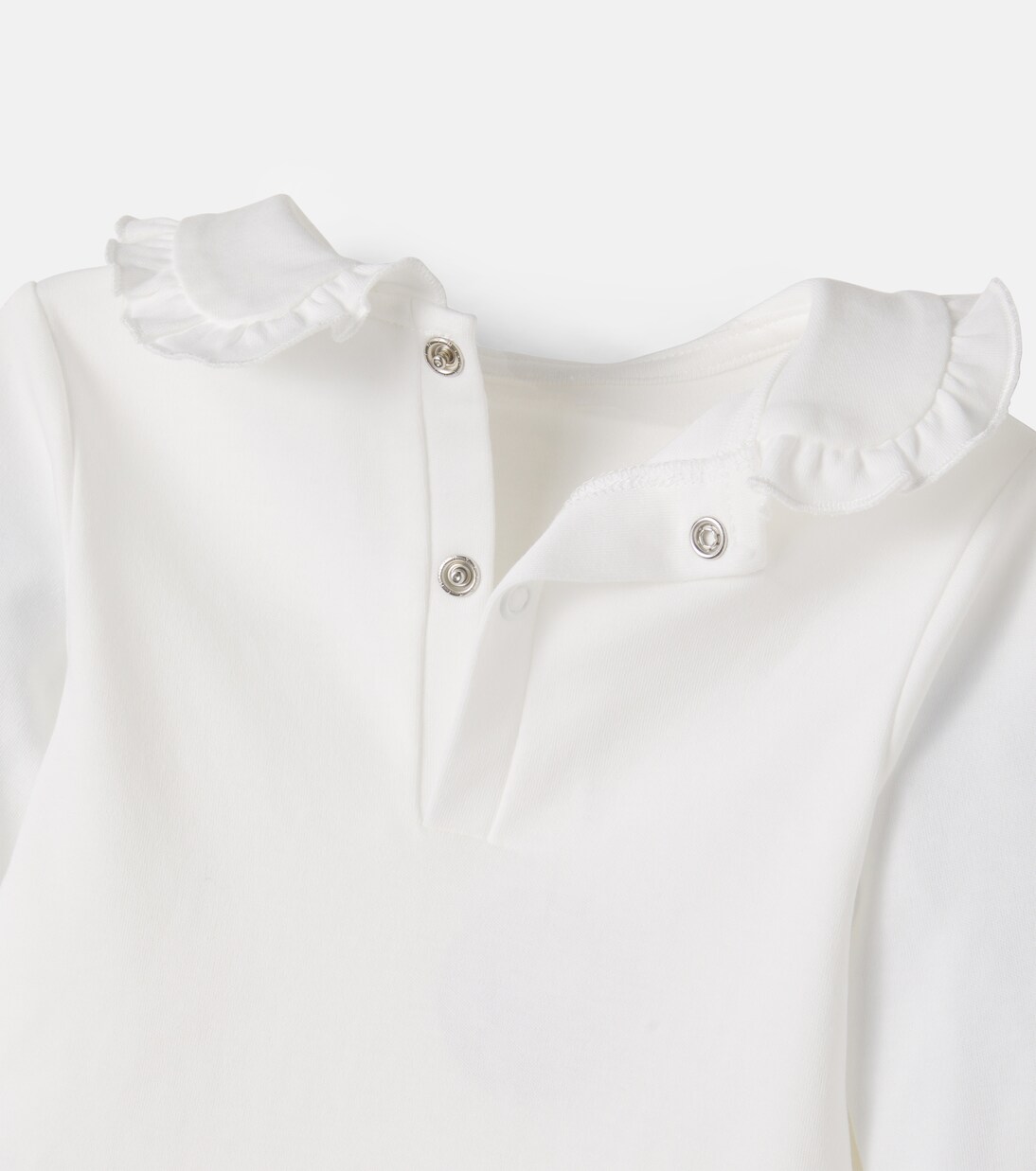 Baby Dovie ruffled cotton bodysuit | Donsje