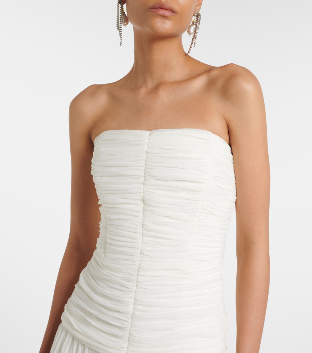 Danielle jersey bustier gown | Simkhai