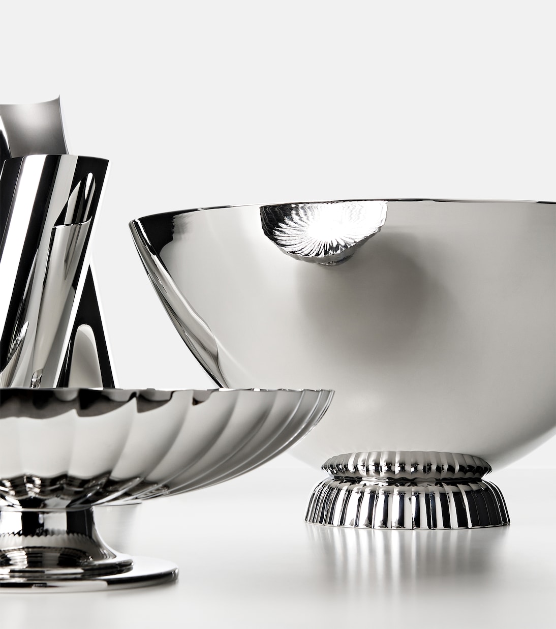 Bol à champagne Bernadotte en acier inoxydable par Sigvard Bernadotte | Georg Jensen