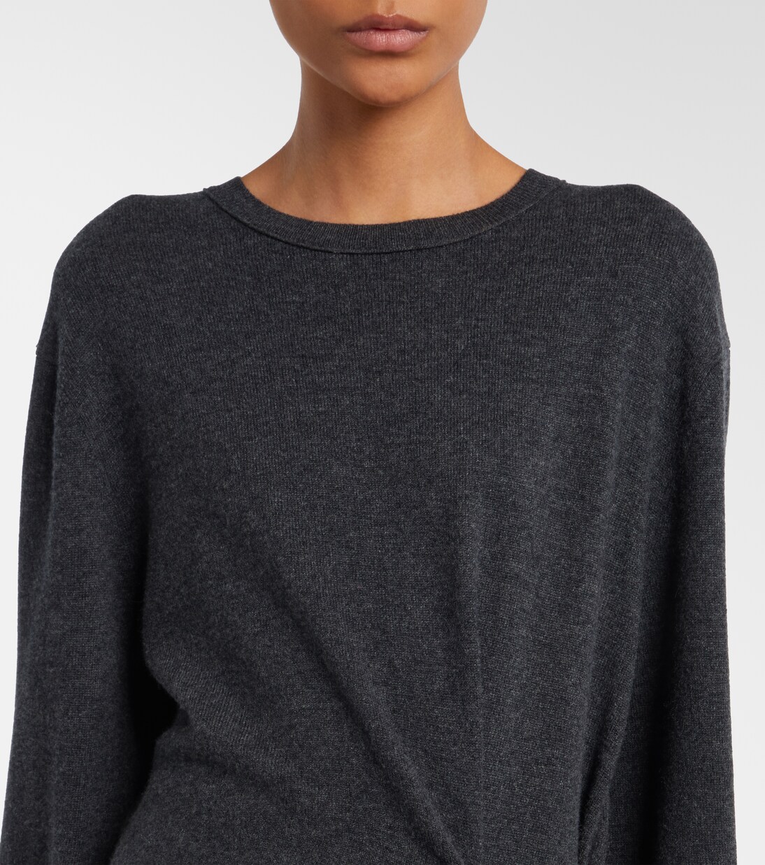 Abrielle gathered cashmere sweater dress  | Lisa Yang