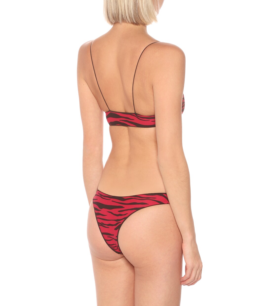 Curve zebra-print bikini bottoms | Tropic of C